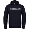 Brabantwear -#DOESBRABANT-Hooded-sweater-zwart