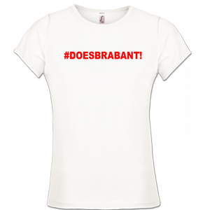 Dames T-shirt – #DoesBrabant!