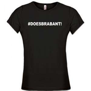 Dames T-shirt – #DoesBrabant!