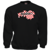 Brabantwear - Houdoe -sweater-boord-zwart