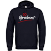 Brabantwear - Love brabant -Hooded-sweater-zwart