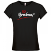 Brabantwear - Love brabant -damesshirt-zwart