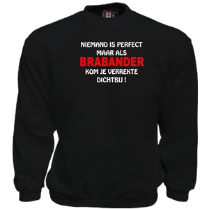 Heavy Sweater – Niemand is perfect