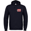 Brabantwear - Vlag -Hooded-sweater-zwart